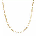 10k Yellow Gold Figaro Necklace Chain 10K Necklaces: 16''