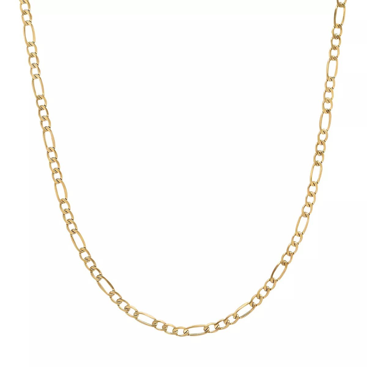 10k Yellow Gold Figaro Necklace Chain 10K Necklaces: 16''
