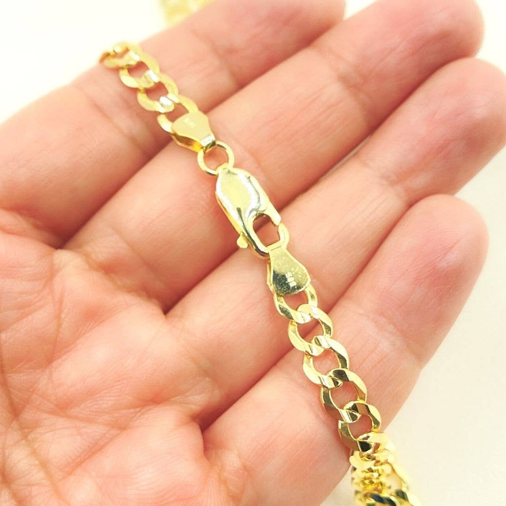 22 inch solid Cuban chain