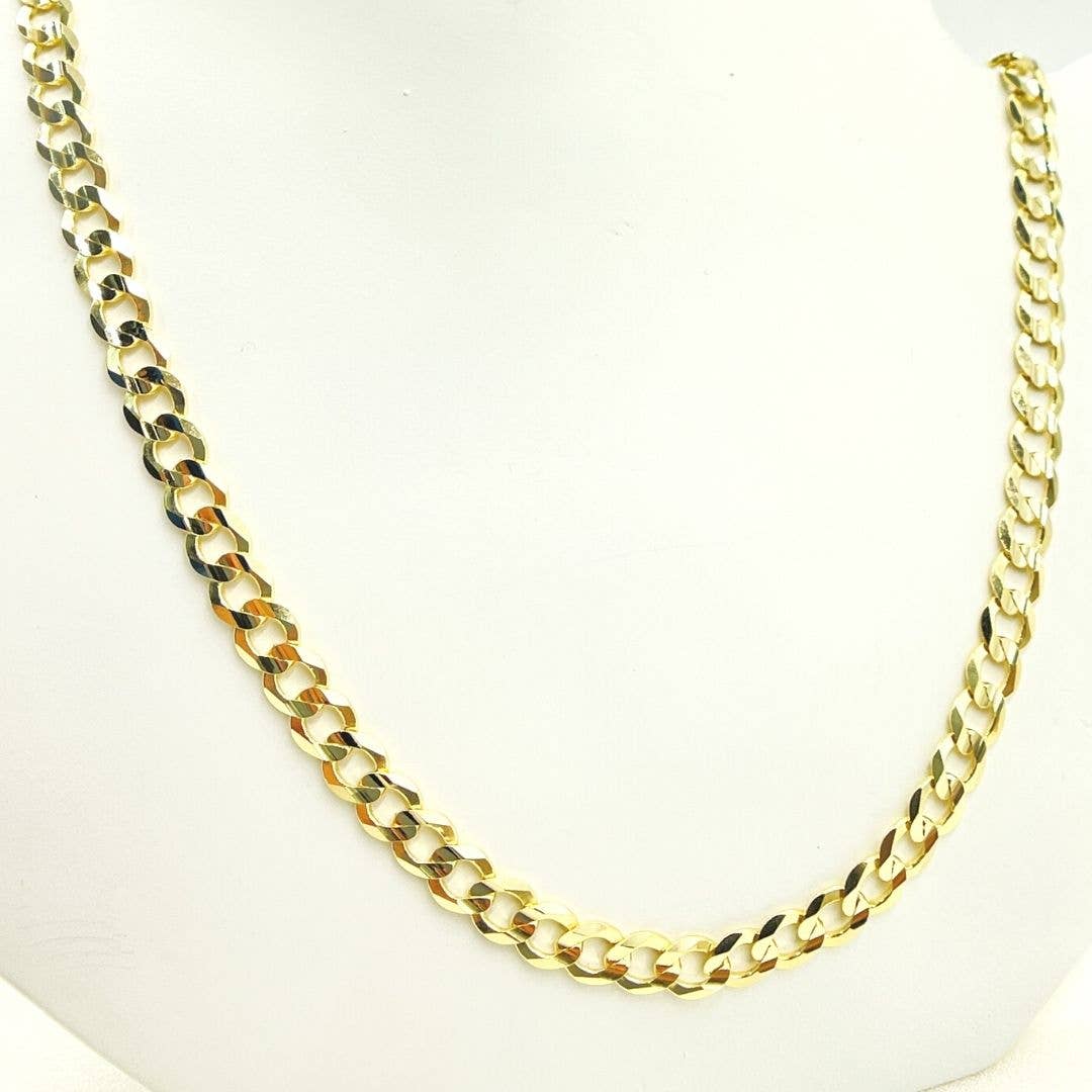 22 inch solid Cuban chain